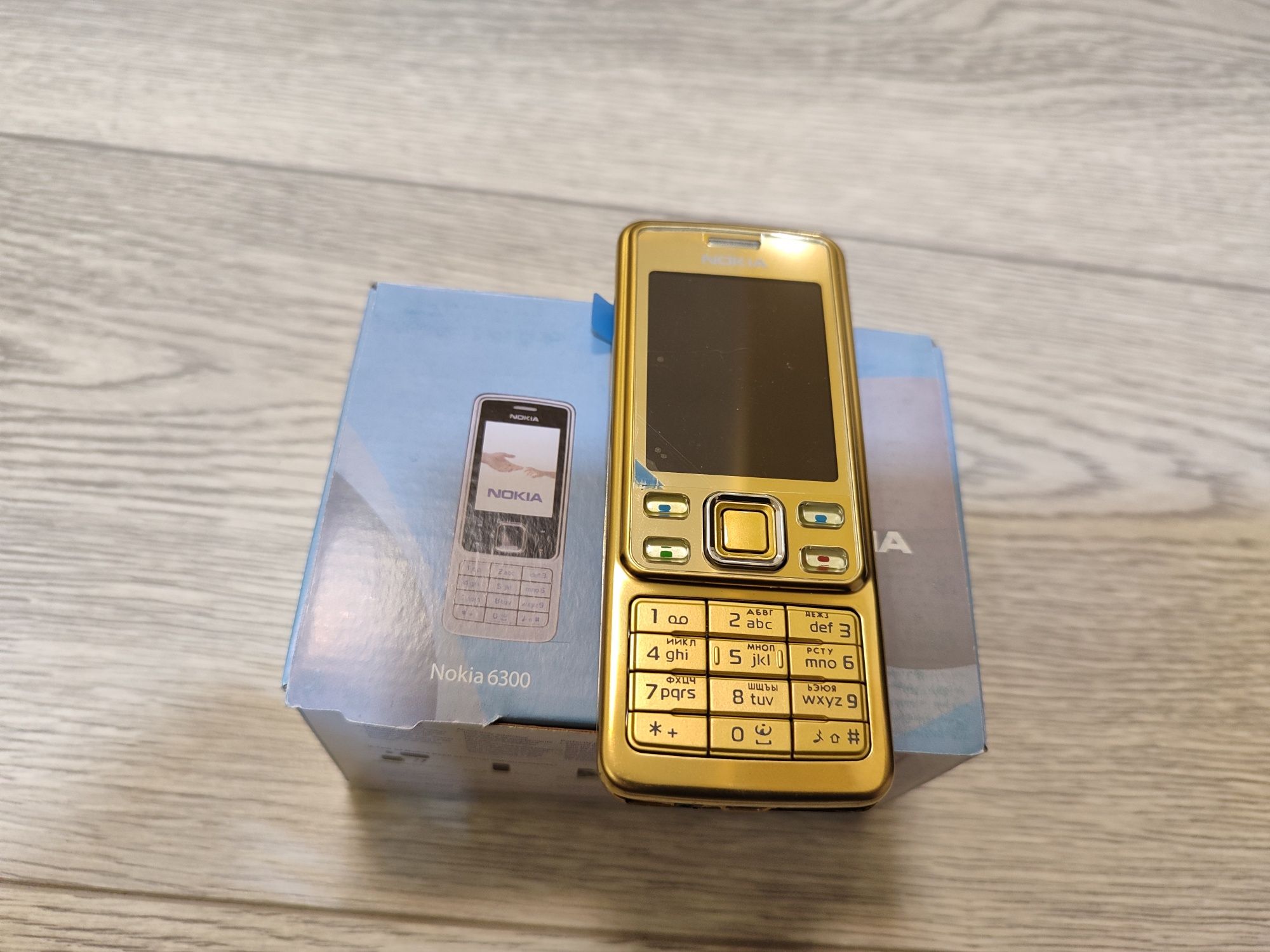 Мобильный телефон Nokia 6300 (оригинал) Sapphire Gold, Silver 860 мАч