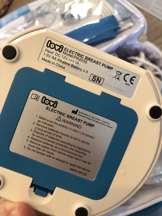 Laktator lovi elektryczny /reczny butelka 150ml pa230s