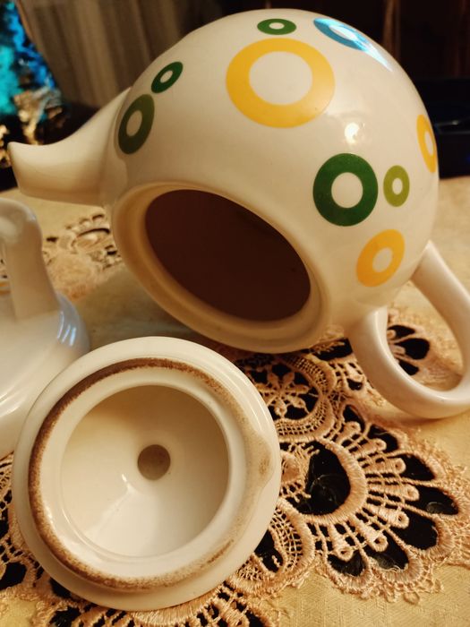 Dzbanek ceramika z podgrzewaczem