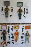 Figuras SOS Comandos Contra o Terror - Gulliver Toys, FANABRI, Anos 80