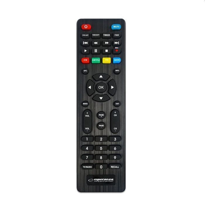 Zestaw telewizji naziemnej tuner cyfrowy DVB-T2 + antena kierunkowa