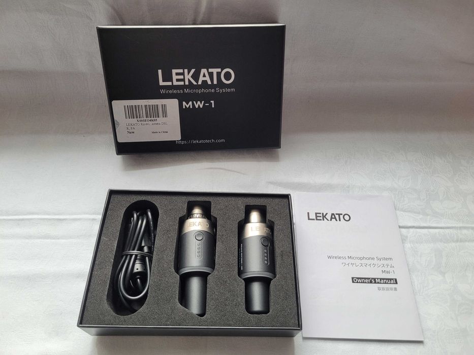 Lekato bezprzewodowy system mikrofonowy