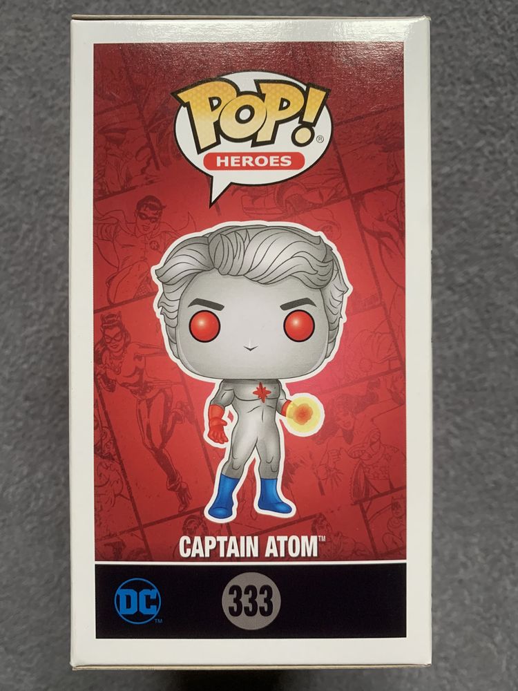 Funko POP Captain Atom 333 Exclusive Limited Edition 2020 Super Heroes