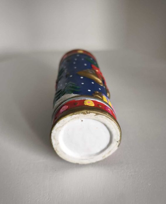 Jarra de Natal em Louça