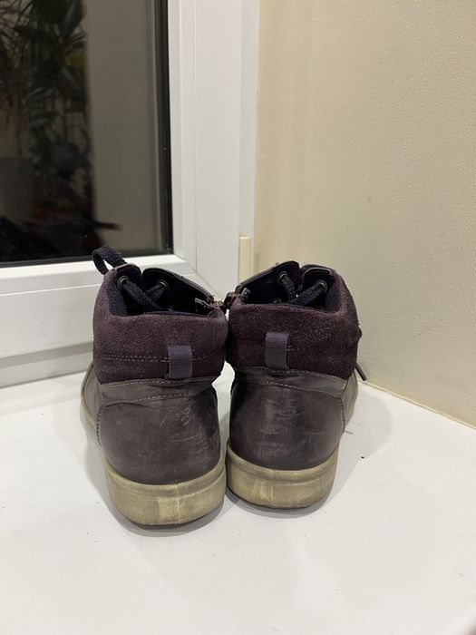 Кеди хайтопи Ecco 38 р gore-tex теплі ботинки кросівки