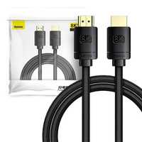 Kabel Hdmi 2.1 Baseus High Definition Series, 8K 60Hz, 3D, Hdr, 48Gbps