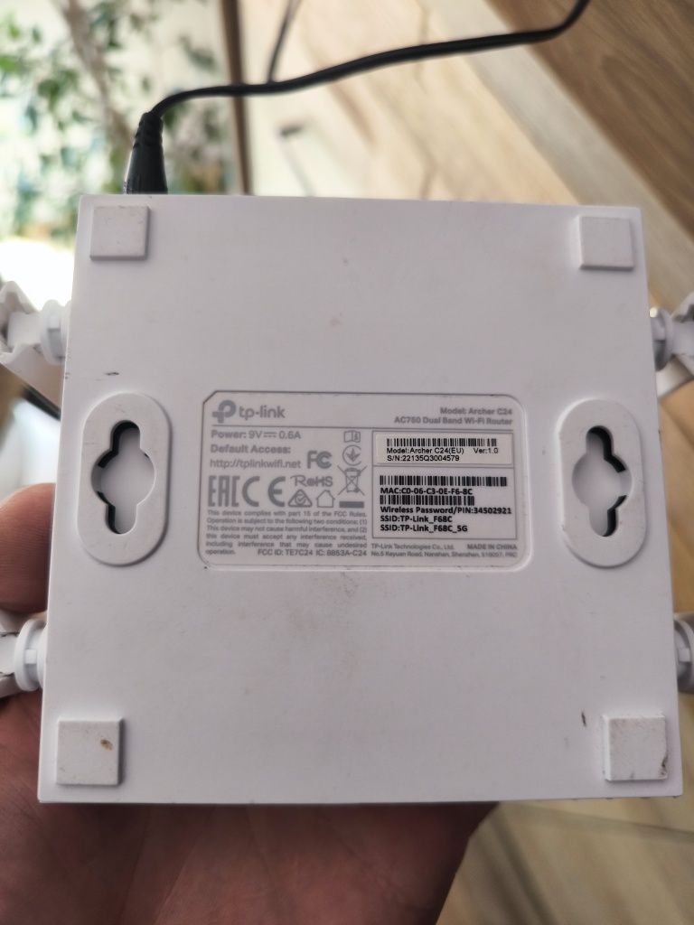 Router Wi-Fi Tp-link C24