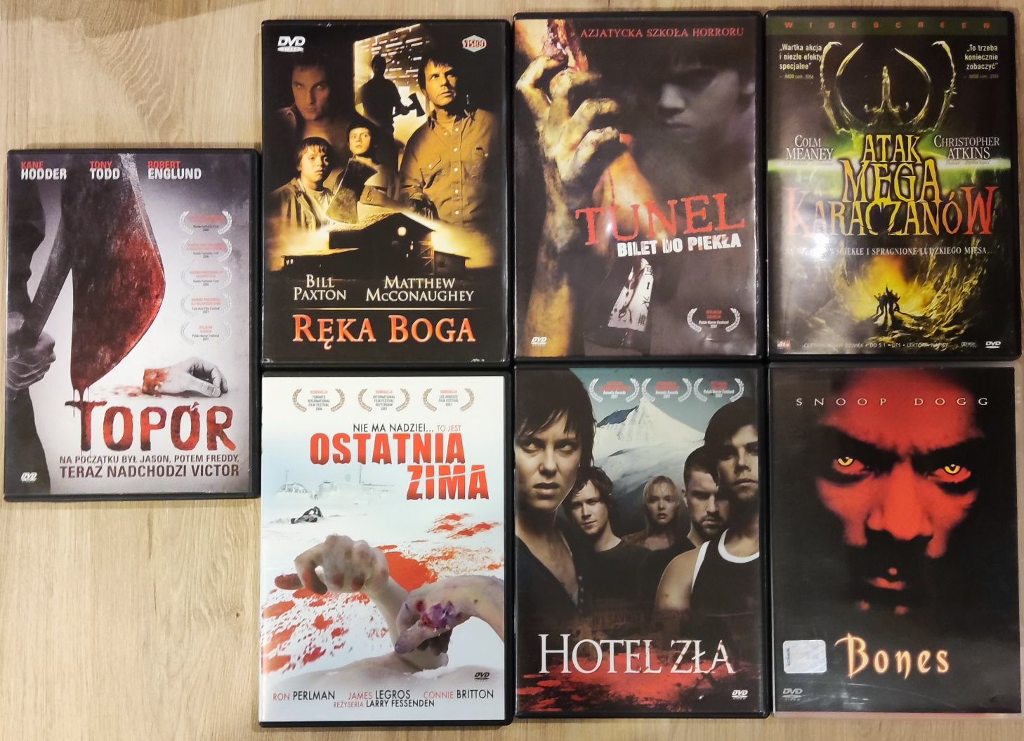 28 DVD filmy grozy, horror, lektor napisy pl