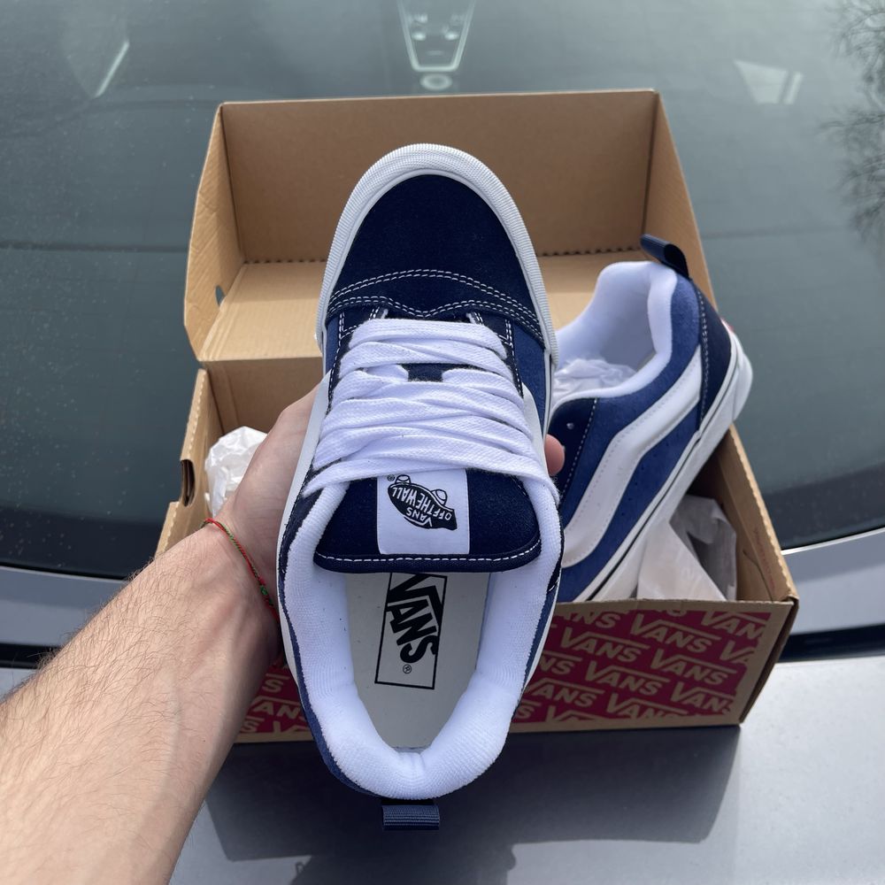 Жіночі кеди Vans Knu Skool Navy ОРИГІНАЛ