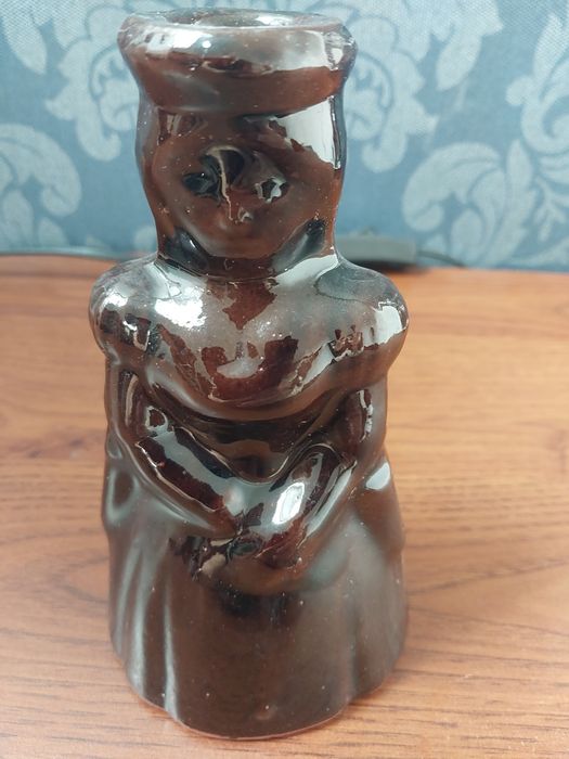 Karolinka świecznik ceramiczny 70 lata