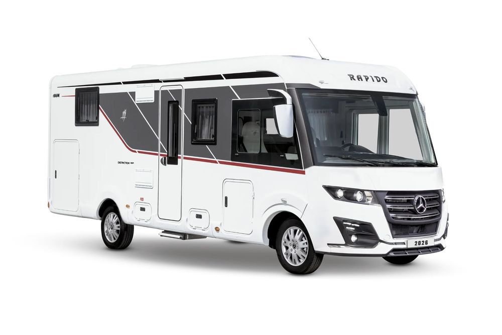 Rapido i66M  aktywny tempomat DISTRONIC, ALDE, skórzana tapicerka