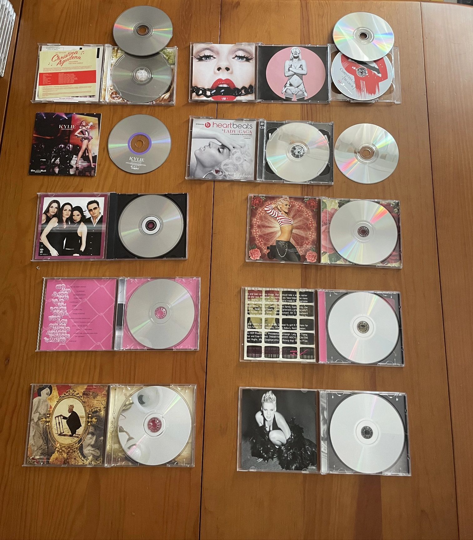 Conjunto 11 CD'S musica POP