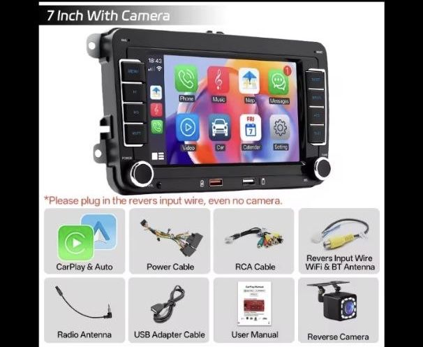 Андроїд магнітола CarPlay Passat b6/7 Golf/Polo/Jetta/Seat/Skoda