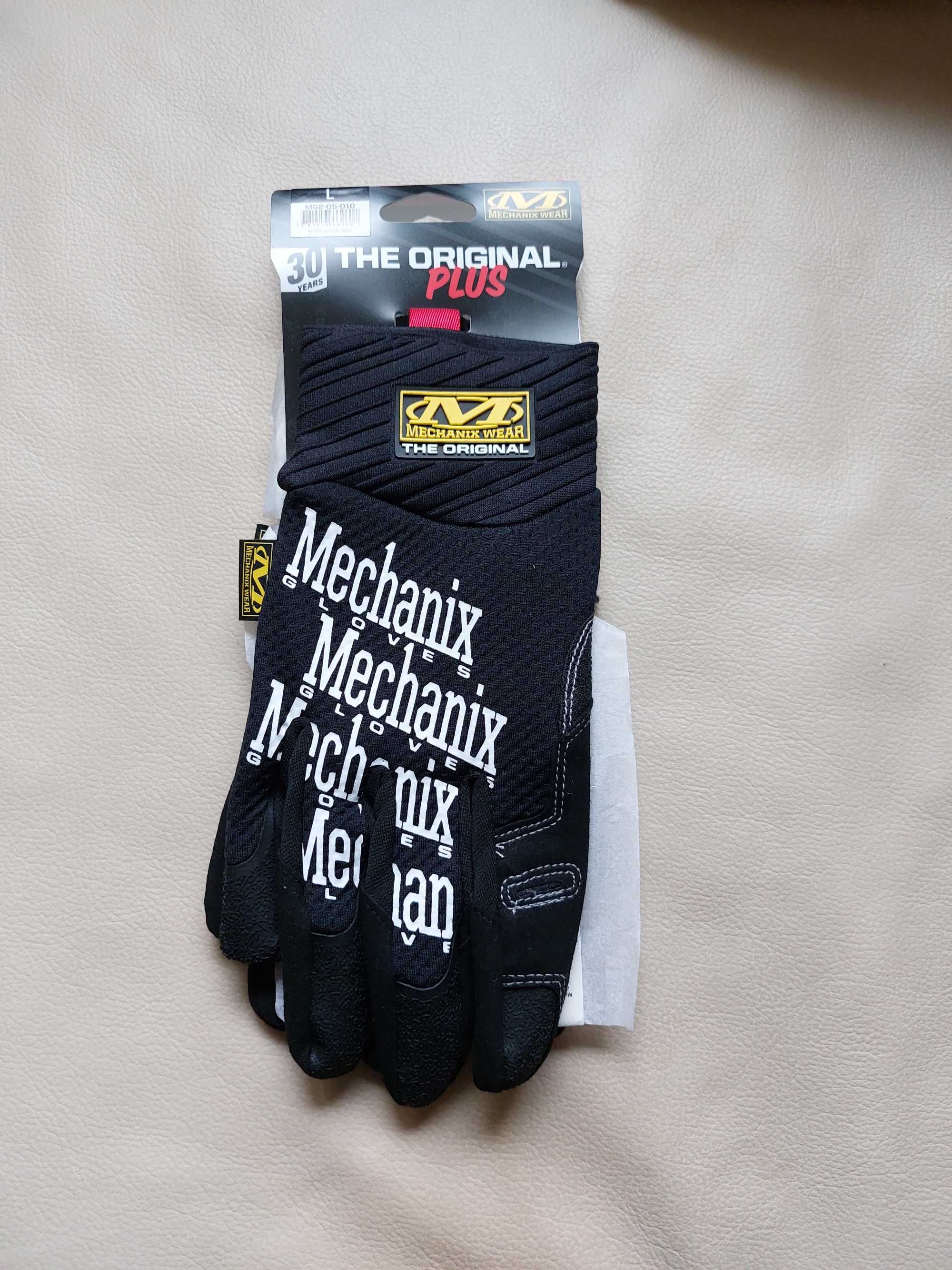 Rękawice Rękawiczki taktyczne Mechanix Wear Original Plus - Czarne L