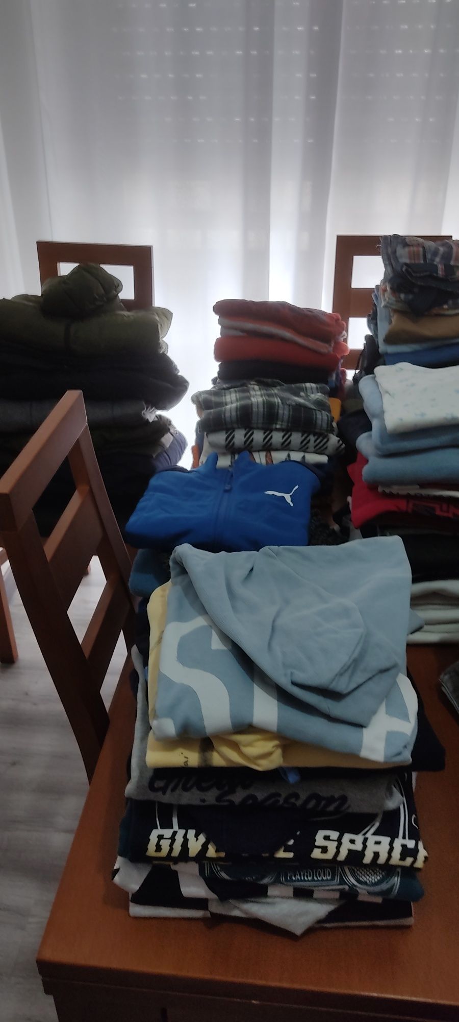 Roupa de menino apartir de 7anos