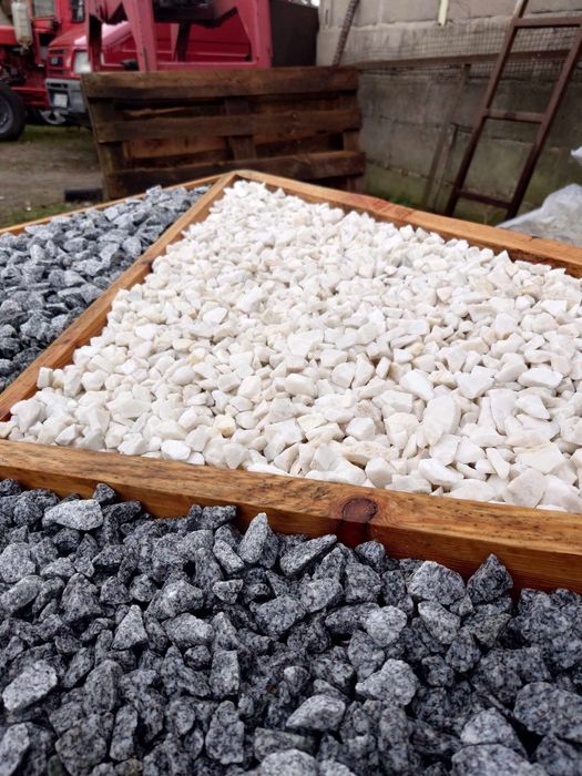 Kamień Ozdobny Grys Biała Marianna 8-16