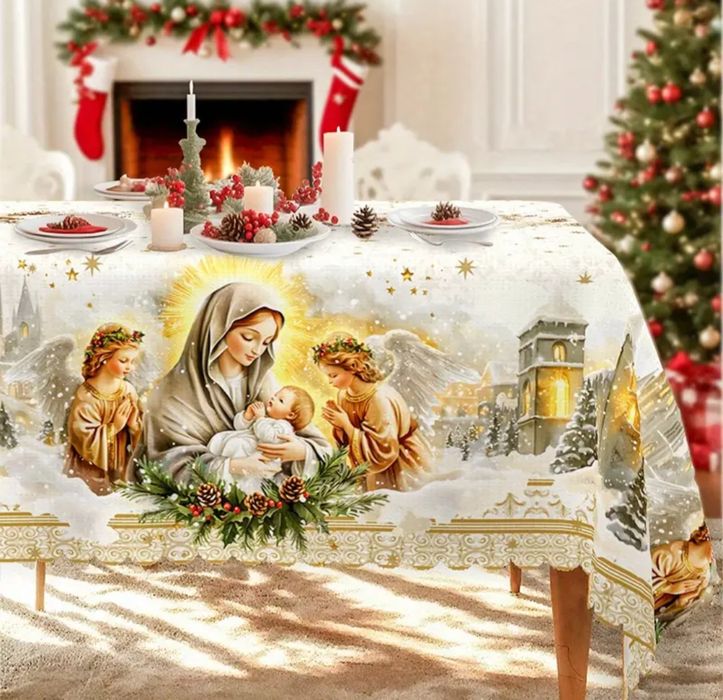 Obrus Świąteczny 150 × 220cm