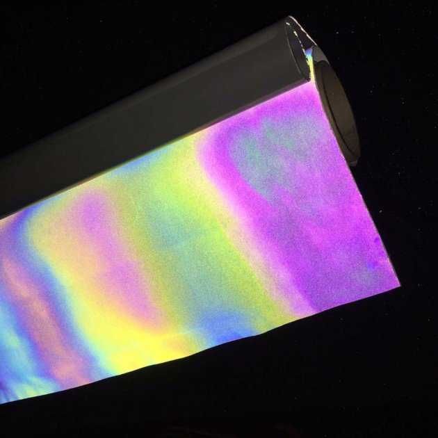 Світловідбиваюча термоплівка для одягу Хамелеон 1 м.п