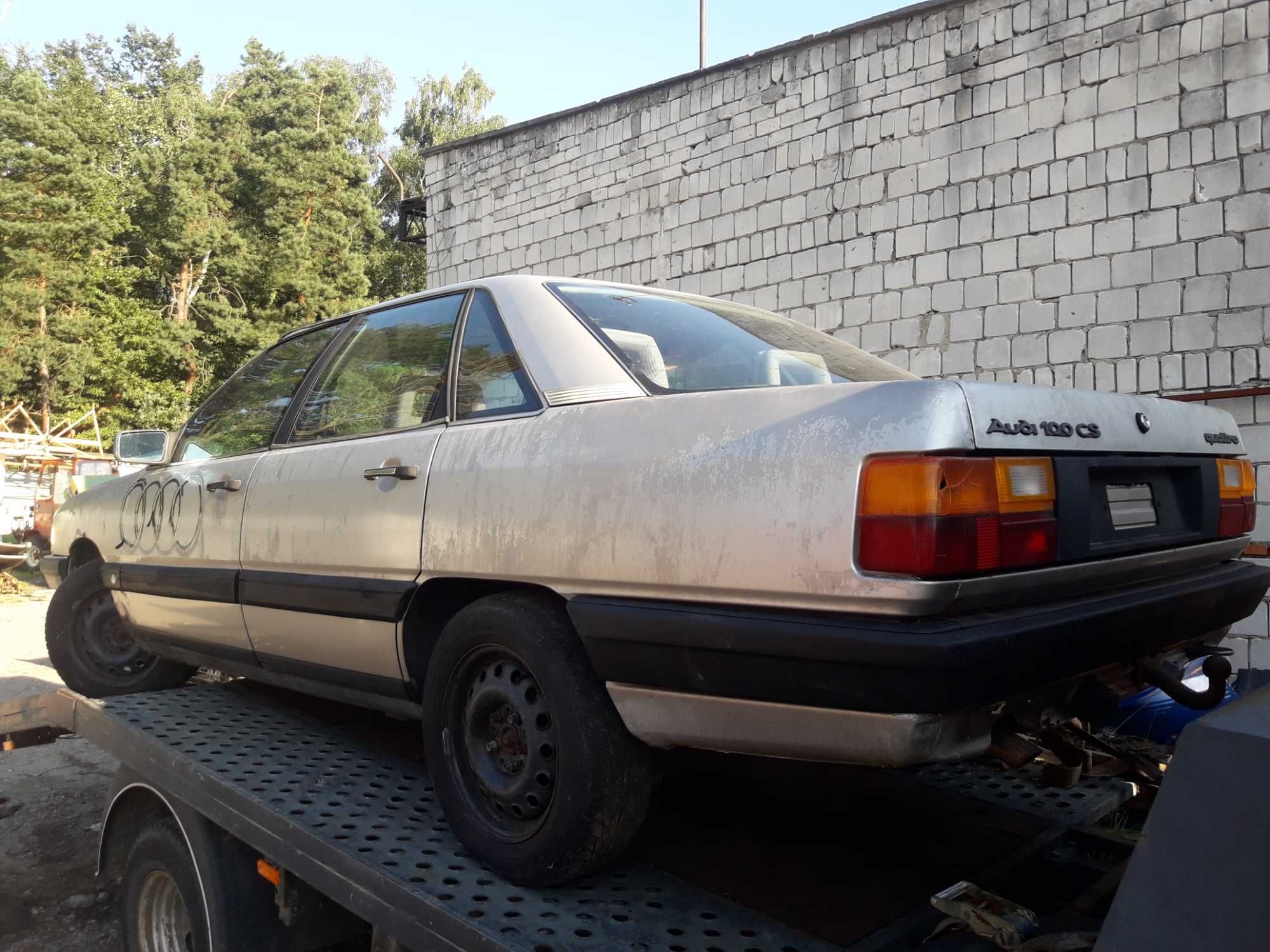 Audi 100 Quattro 2.2 z blokadami cygaro