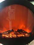 Luminária portátil com efeito de chama