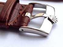 Klamra sprzączka do zegarka Rolex 16mm 18mm srebrna do paska