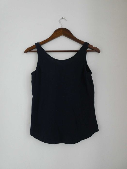 Top Sem Mangas Springfield M - Azul Escuro - Bandeira Vintage