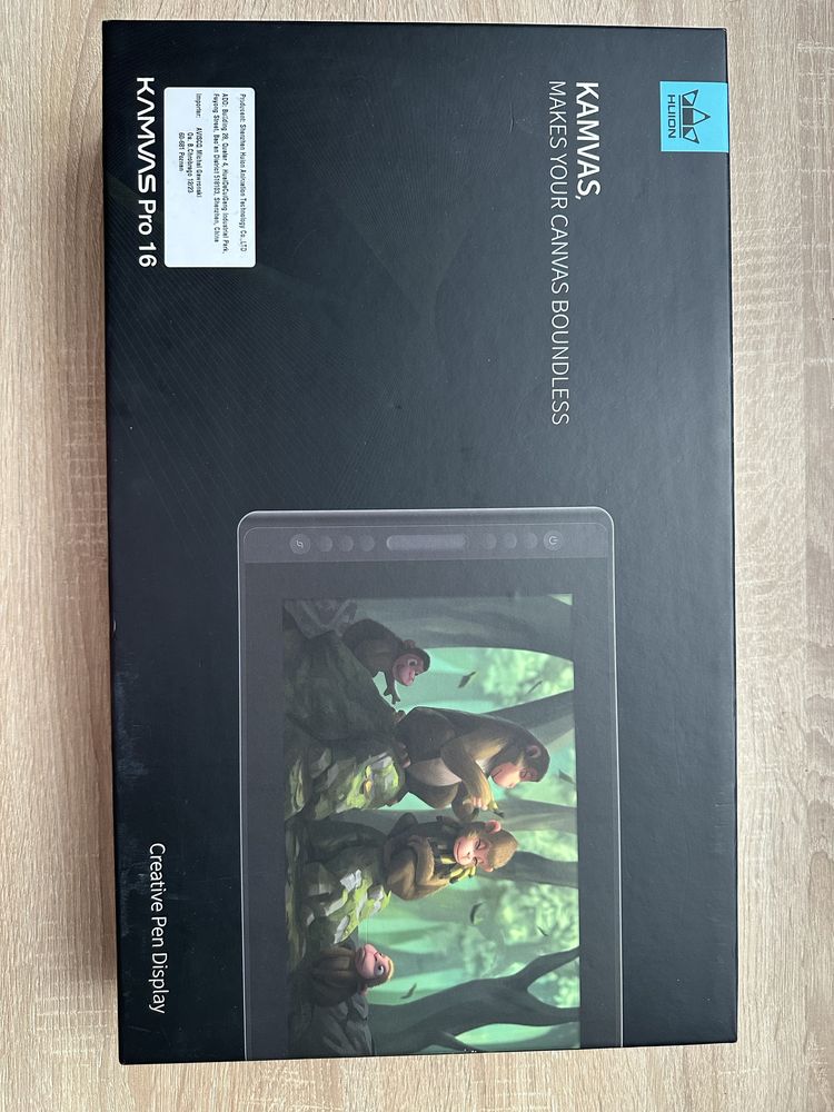 HUION KAMVAS Pro 16 - tablet graficzny
