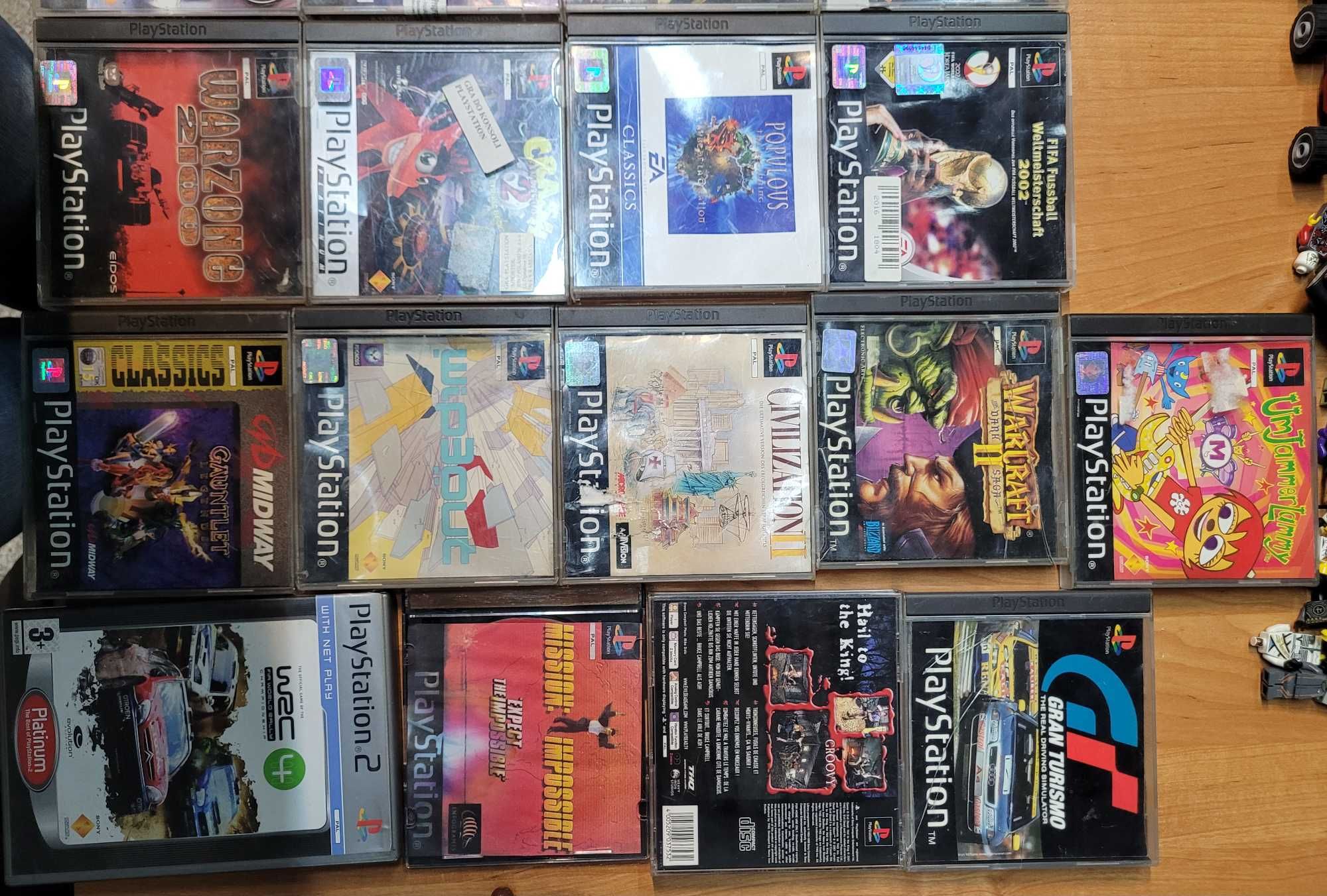 Kolekcjonerska Konsola PlayStation 1 Cały Zestaw
