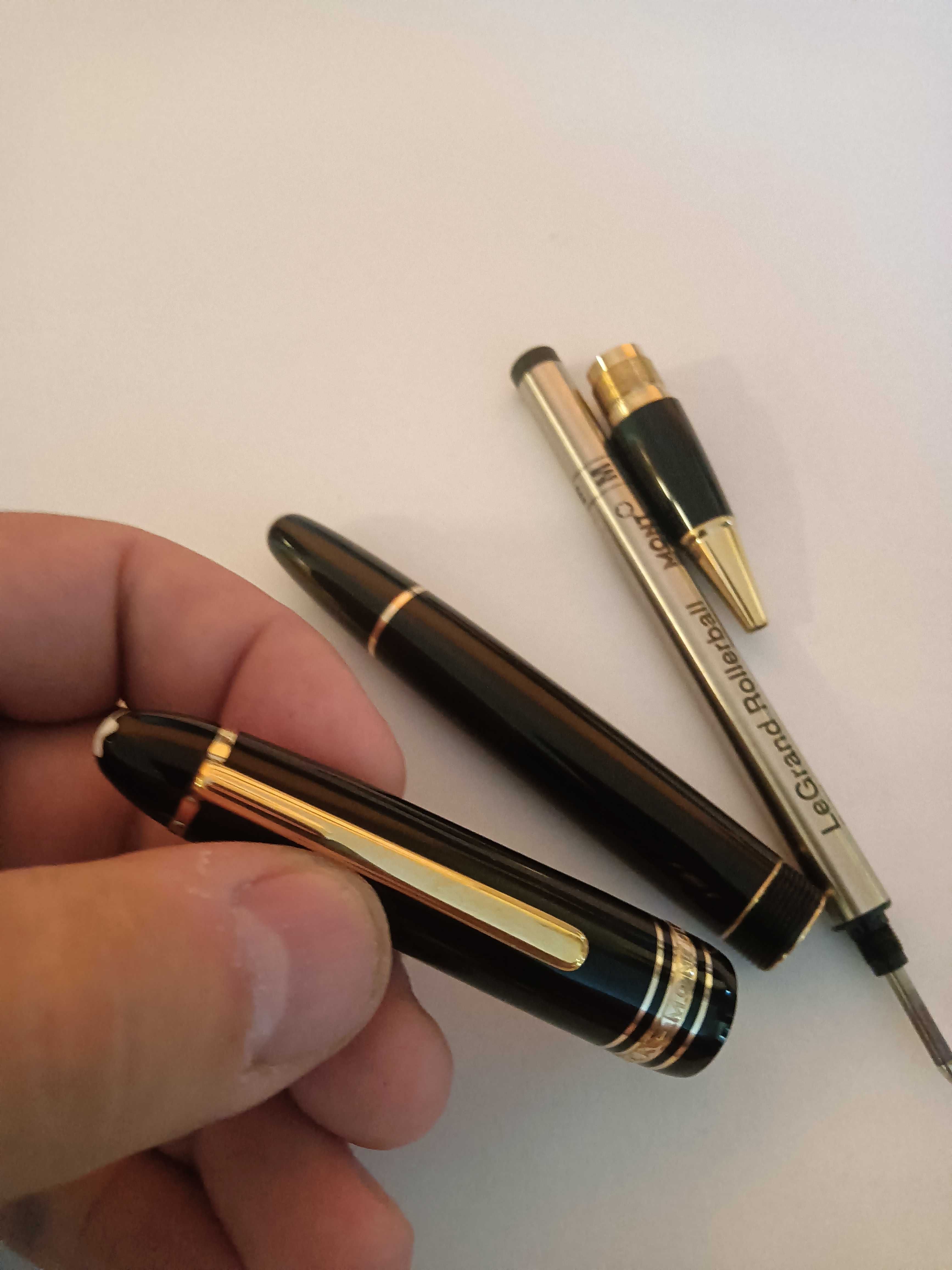 Caneta Montblanc Meisterstuck LeGrand 162 Rollerball tamanho grande