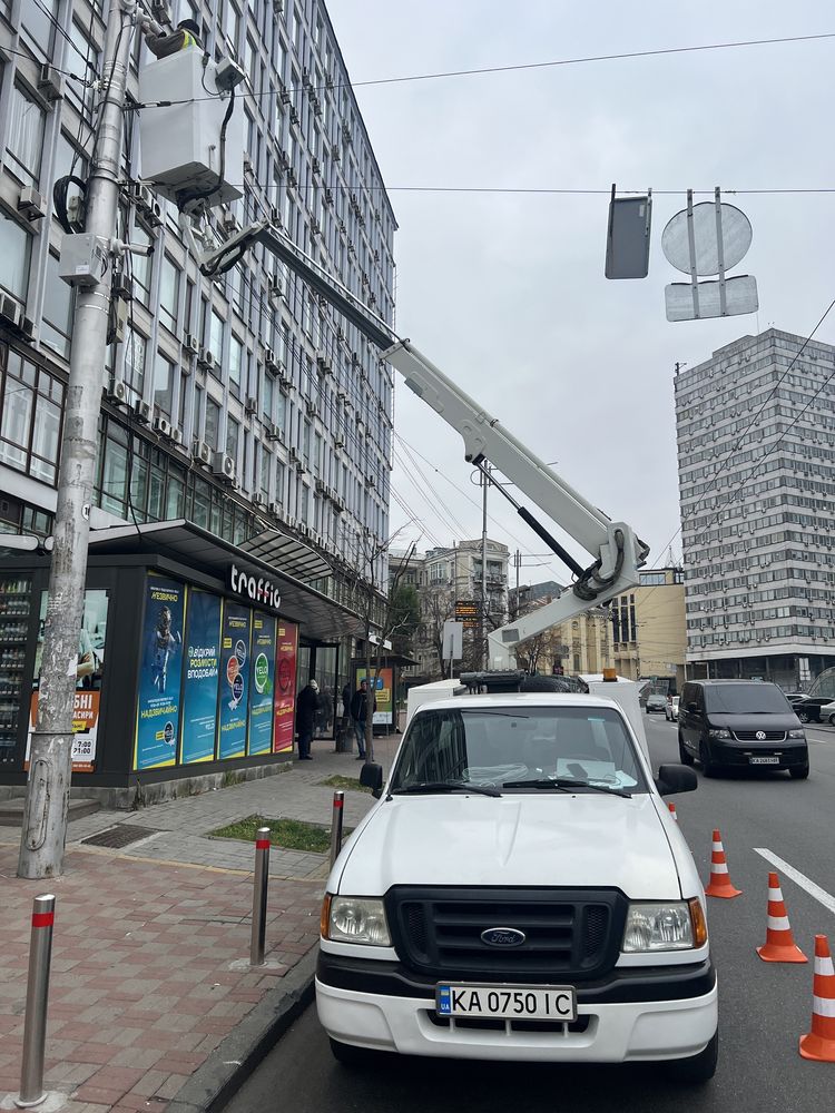 Автовишка на базе джипа
