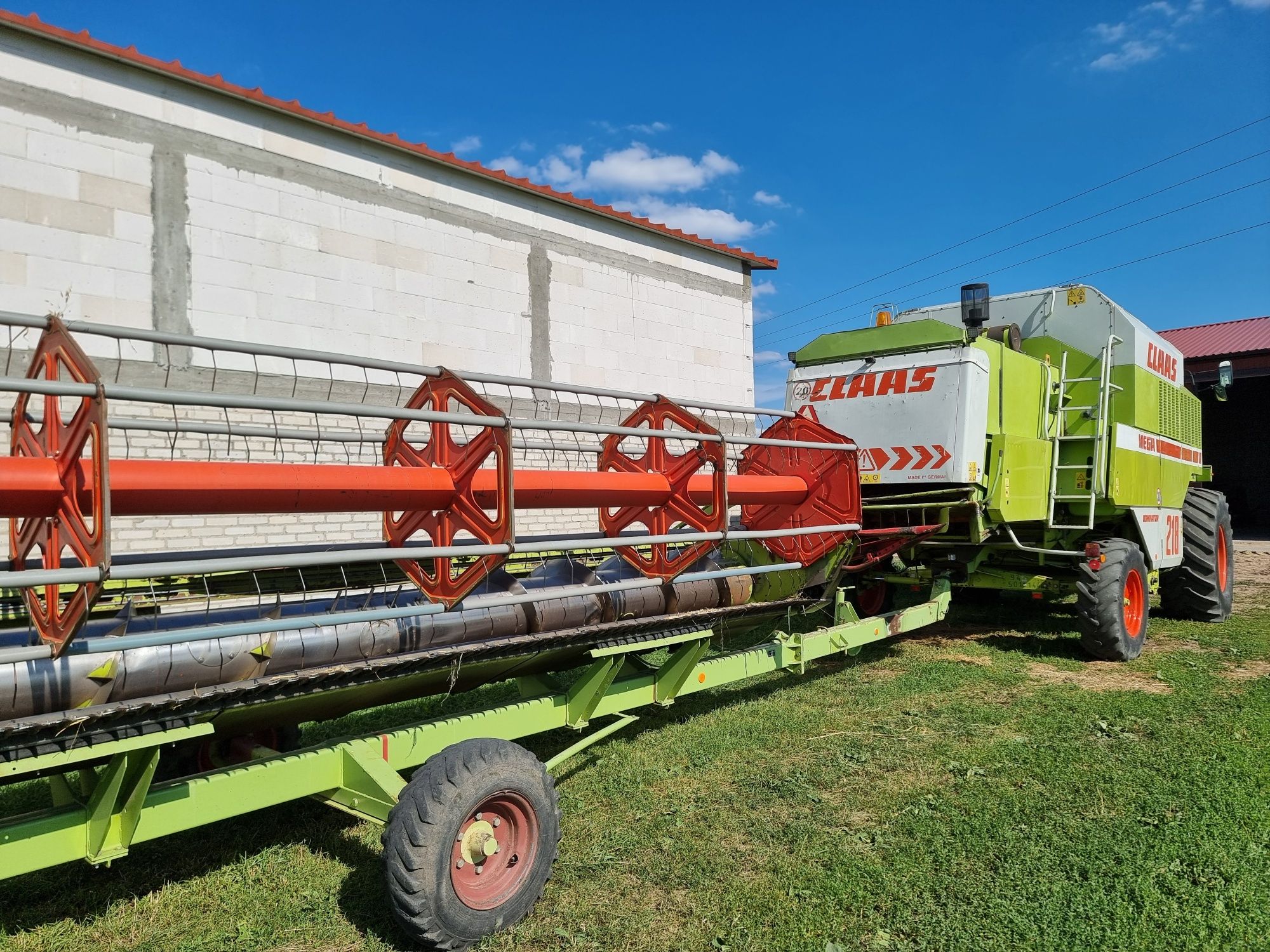 Sprzedam kombajn Claas mega 218