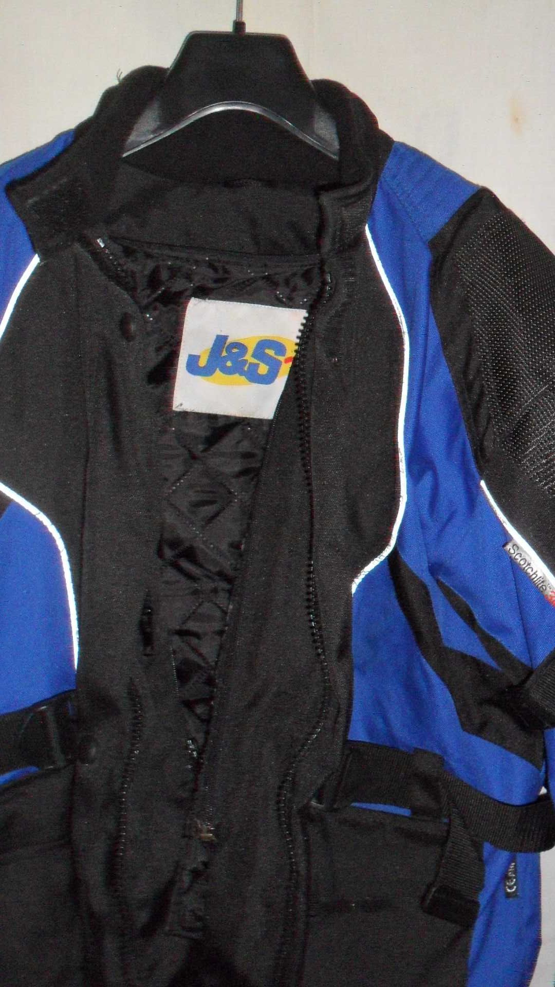 мотокуртка профи защитой новая J&S Uk damen 50