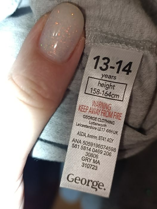 Святкова сіра сукня  George на дівчинку 13-14 рокіа