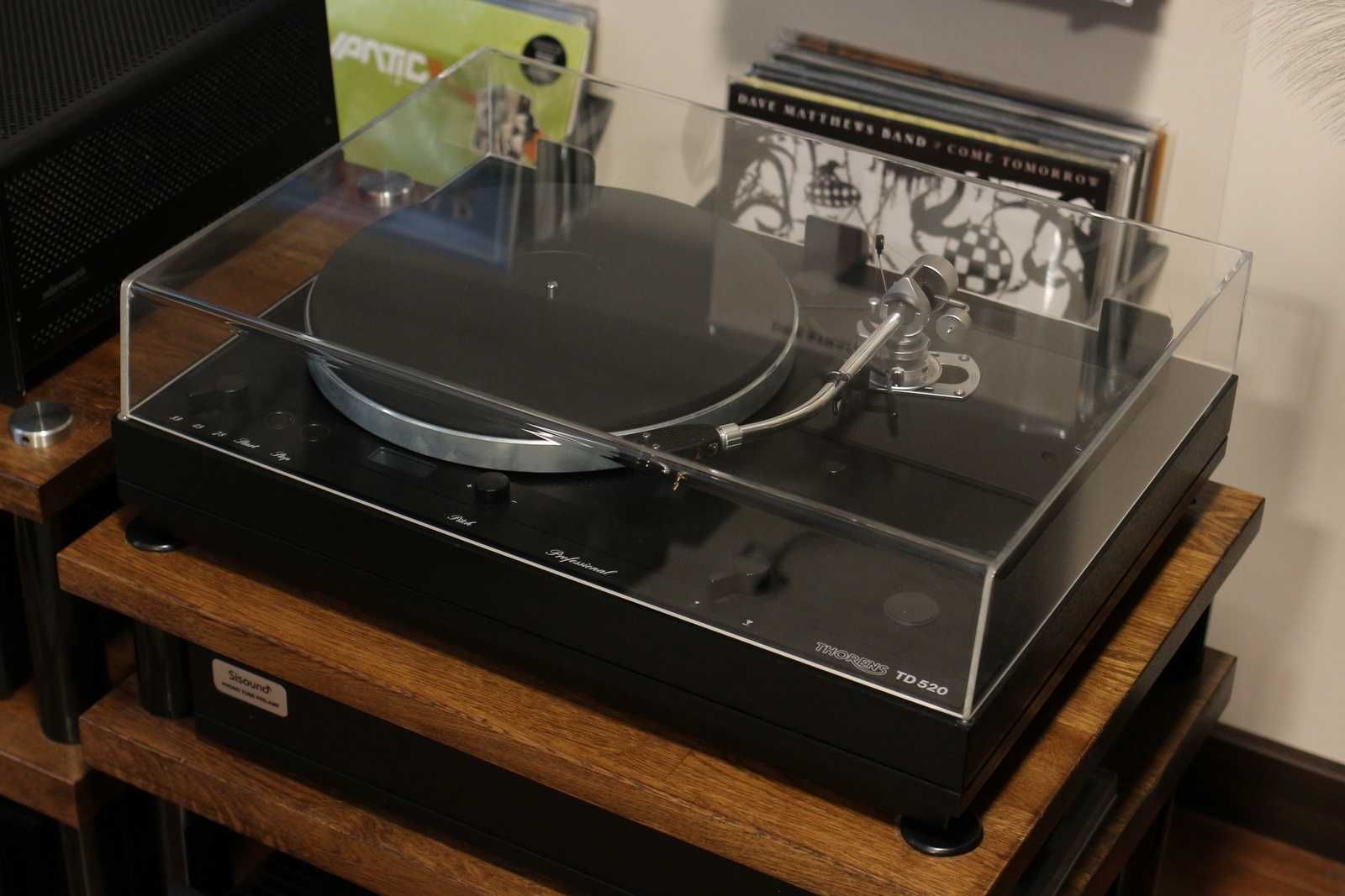 Gramofon Thorens TD 520 | Ramię SME 3009 | Okablowanie Sisound