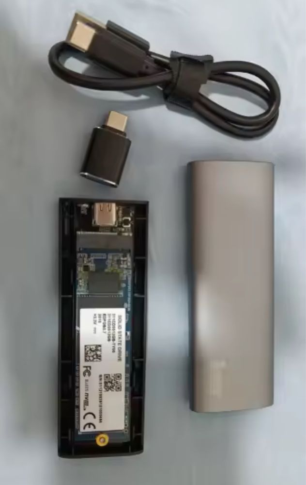 Коробка кейс карман m2 m.2 NVME NGFF SATA SSD