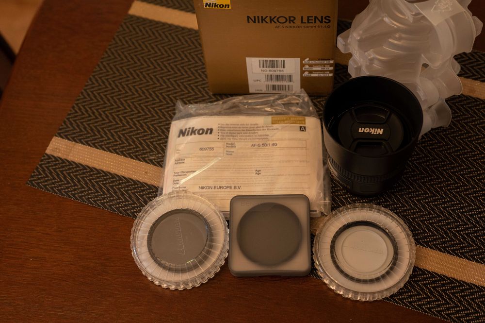Nikon AS-S NIKOR 50 mm 1:1,4 G