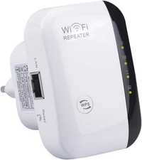 Wzmacniacz sygnału Wi-Fi Wireless Repeater Czarny