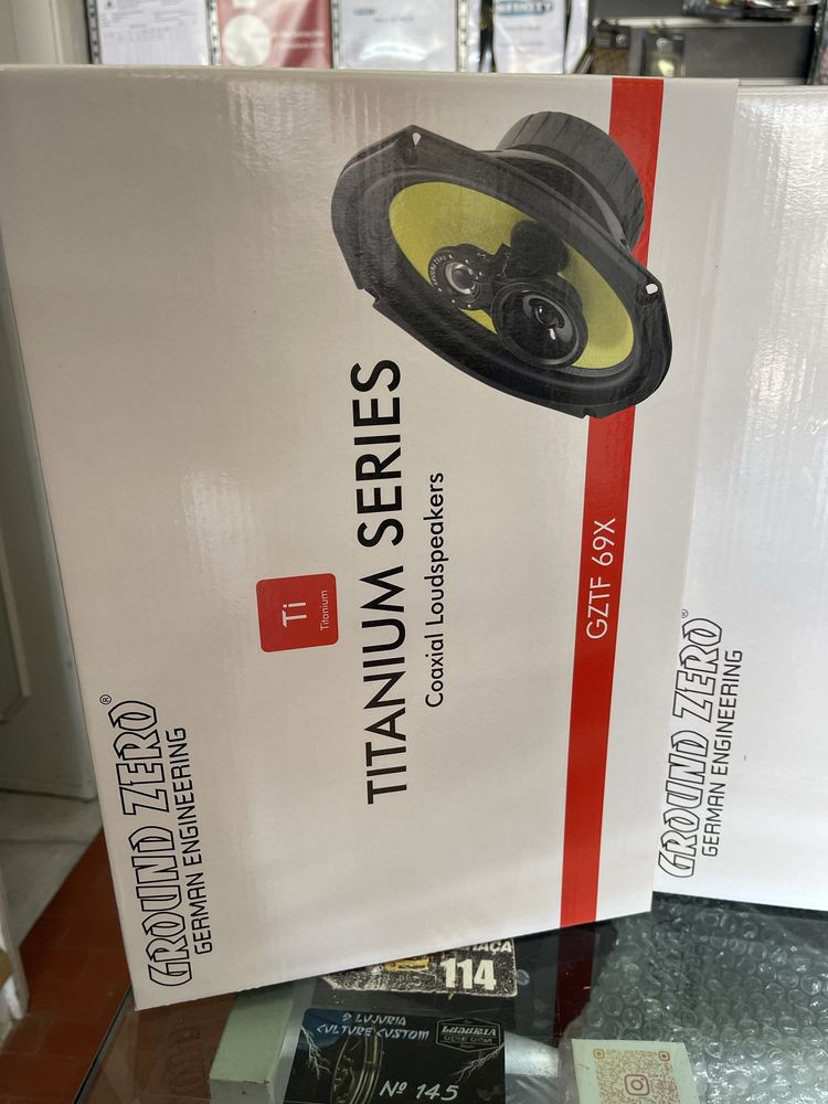 Colunas 6x9 3 vias coaxial
