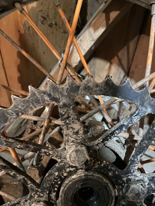 Заднє колесо на кайо к2