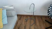Stolik IKEA RY proj. Tord Bjokrlund Vintage Szklany Metalowy