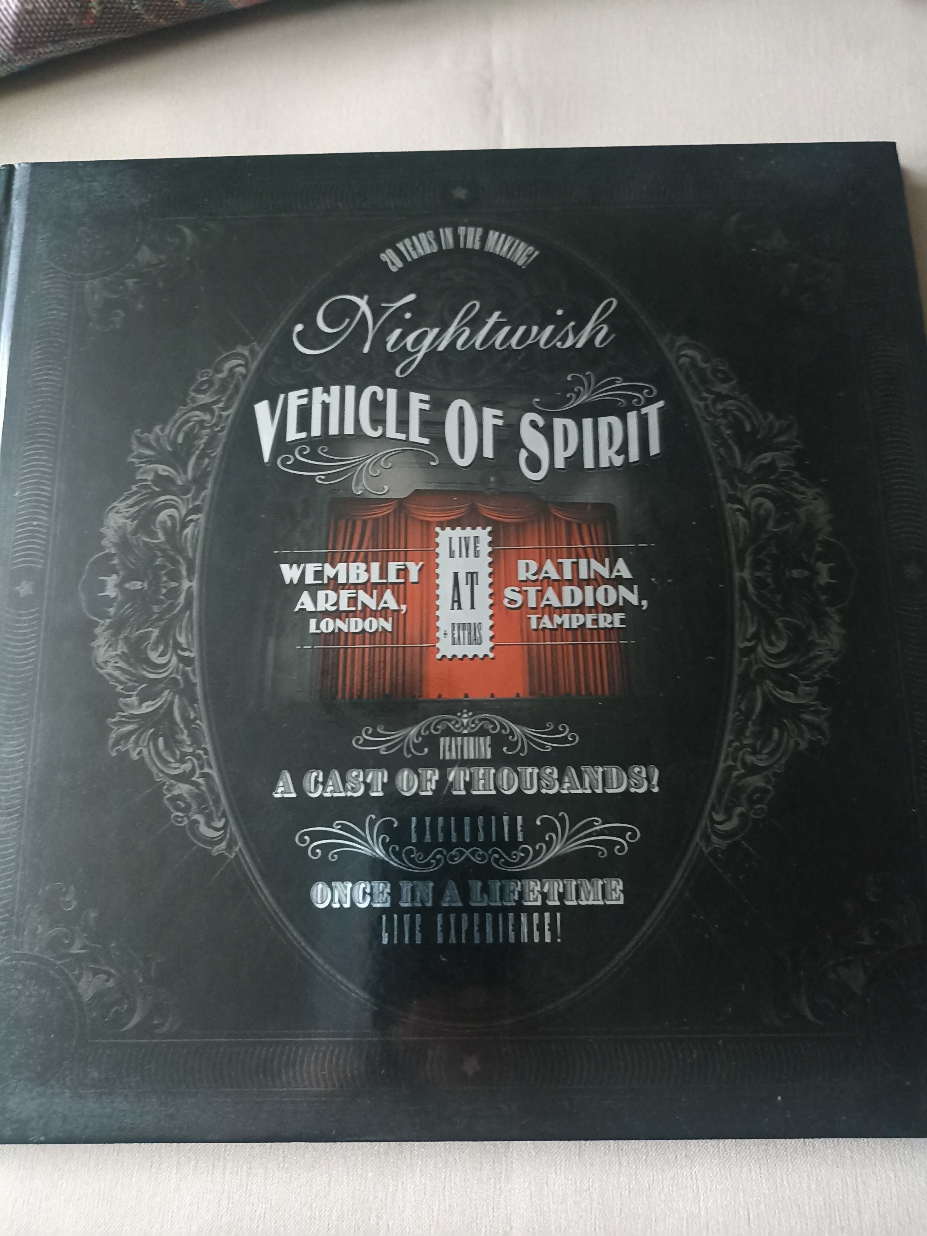 Nightwish " Vehicle of spirit " koncert 2x Blu-ray, 3x dvd, 2x CD live