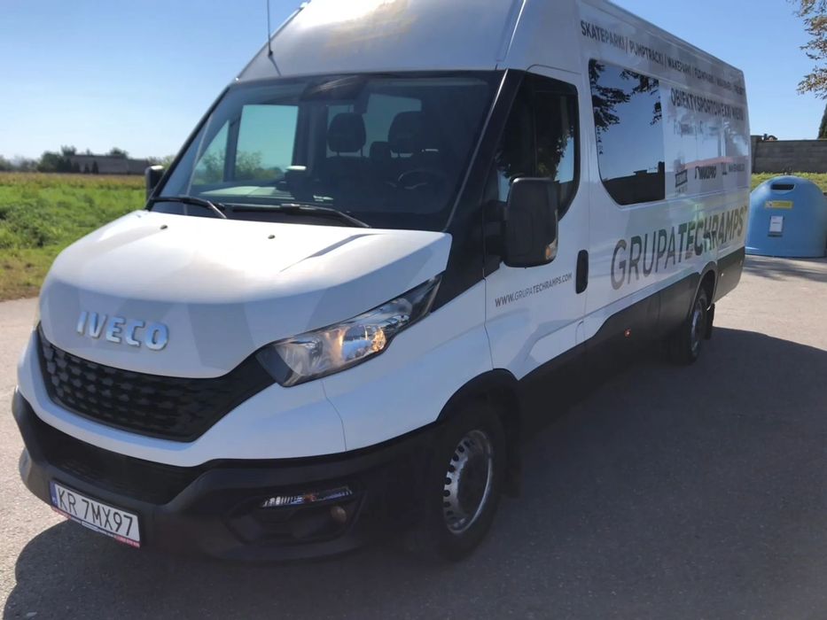 Iveco 35S18  Iveco Daily 35S18 Van 3.0 180 KM L4H2 Brygadówka 6 osobowa FV Polecam
