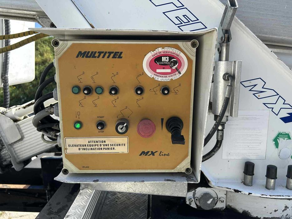 Podnośnik koszowy zwyżka Multitel MX 170 Nissan Cabstar Ważne UDT