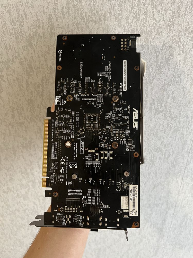 Відеокарта Asus Dual gtx 1060 6gb НА ПЛОМБІ