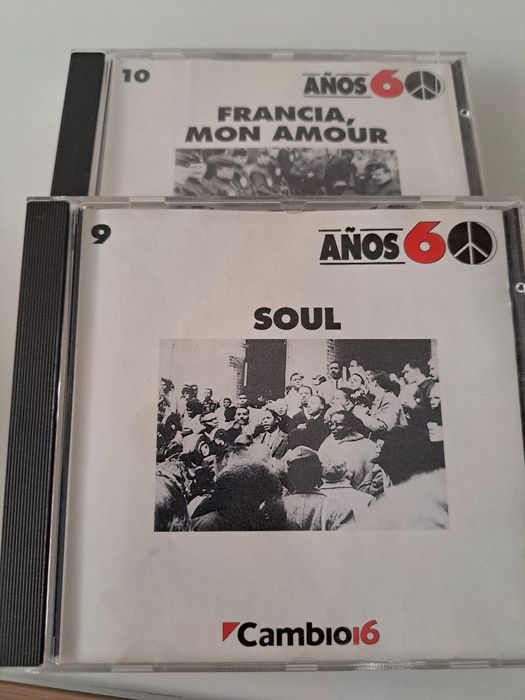 2 CDs Soul e Francia Mon Amour