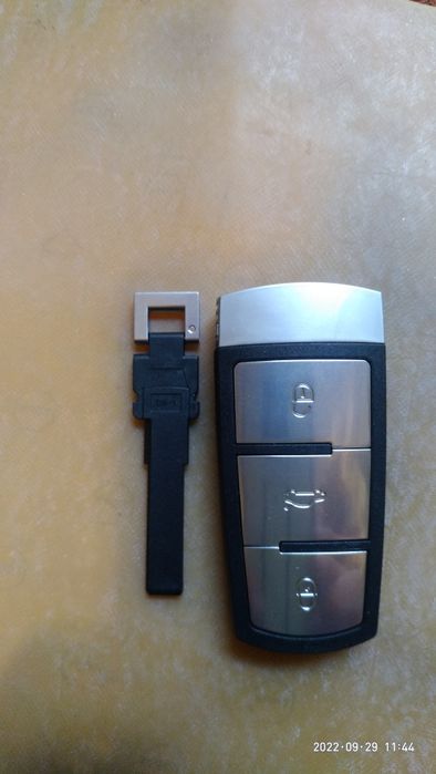 Ключ VW Passat cc, b6, b7, megaton. Привязка ключа.