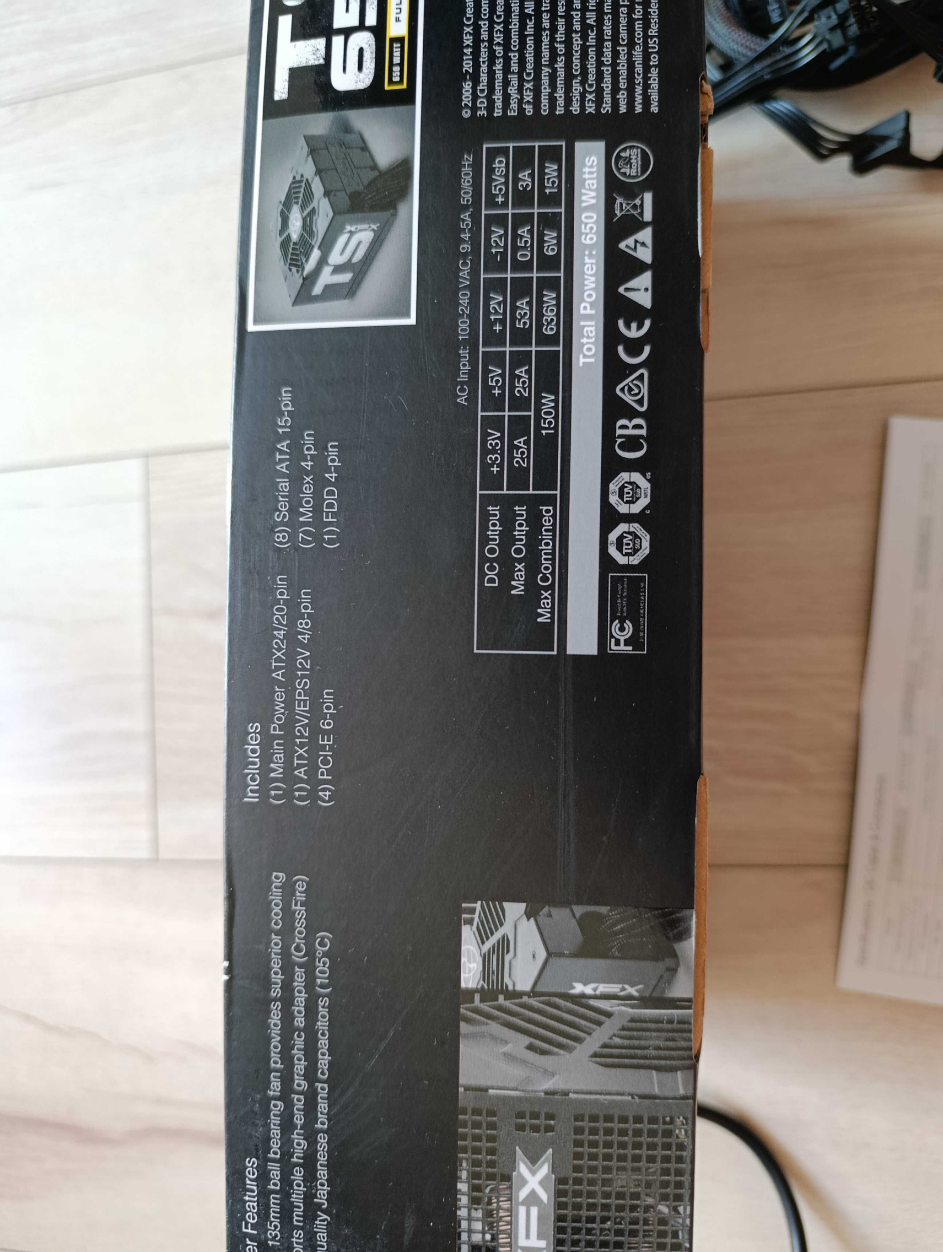 Zasilacz XFX TS 650W