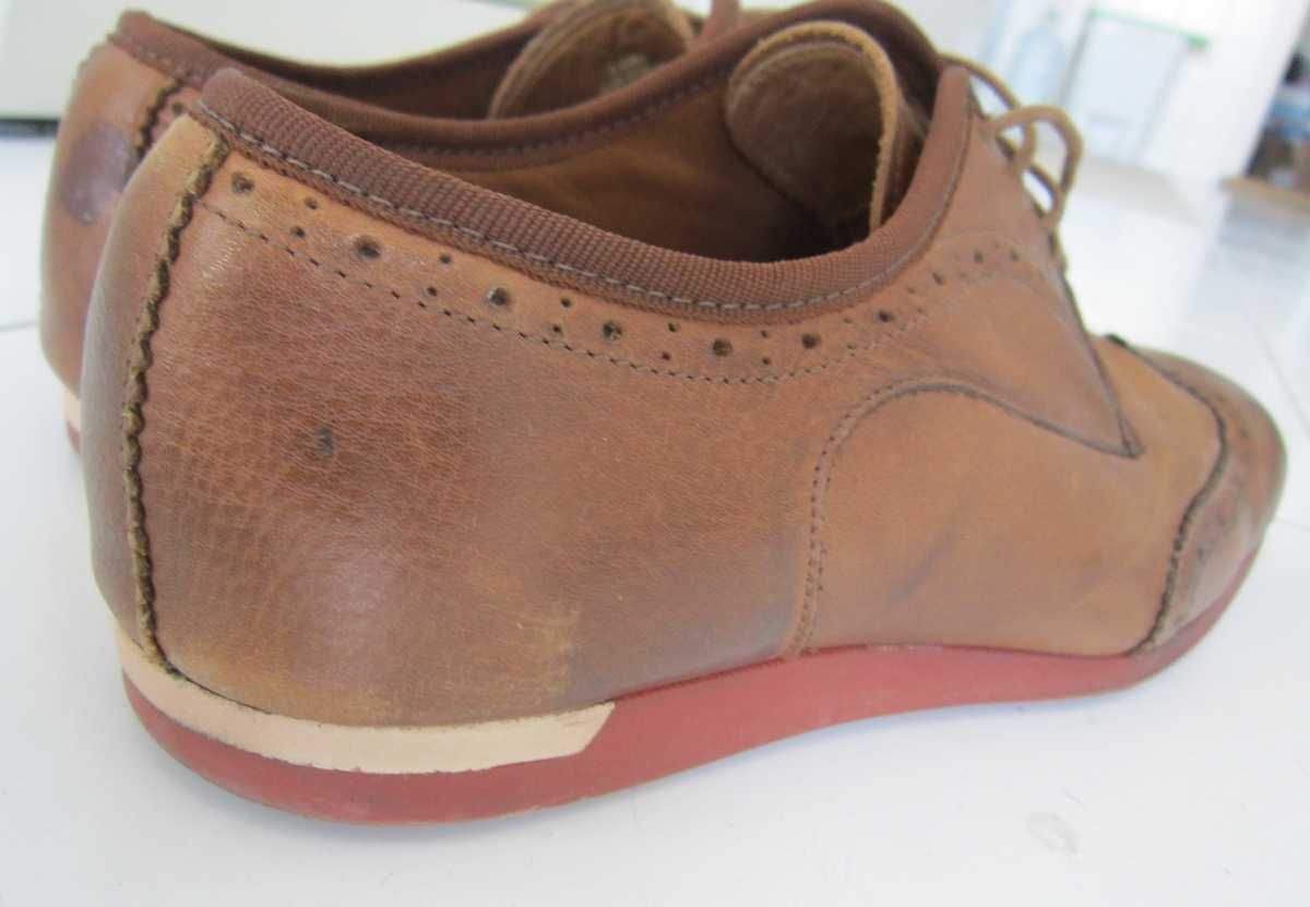 Sapatos oxford brogues fato classico zara homem
