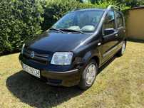 Fiat Panda 1.2, 2004 r., czarny, komplet opon zimowych i letnich!