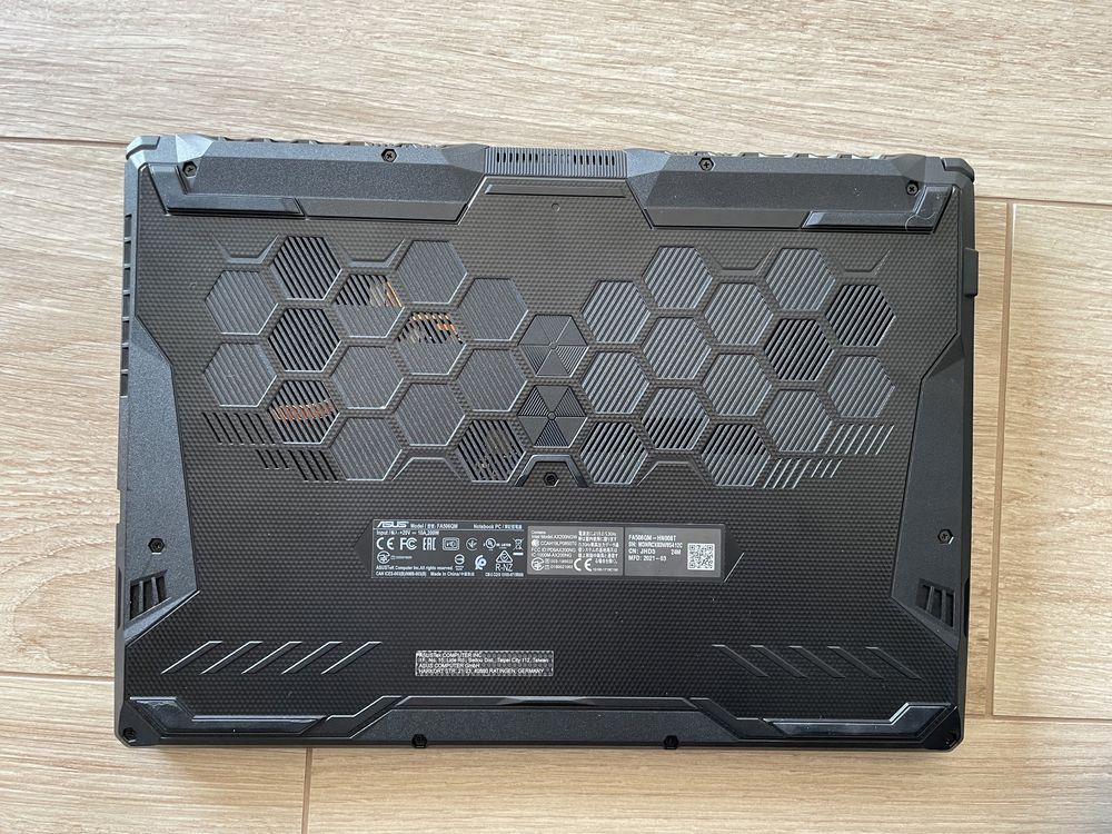 Laptop Gamingowy Asus TUF A15 FA506QM RTX 3060